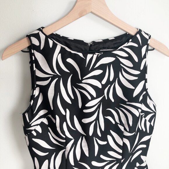 Anthropologie June Party Mini Dress Fit & Flare Sleeveless Pleated Vintage Retro - Picture 3 of 7